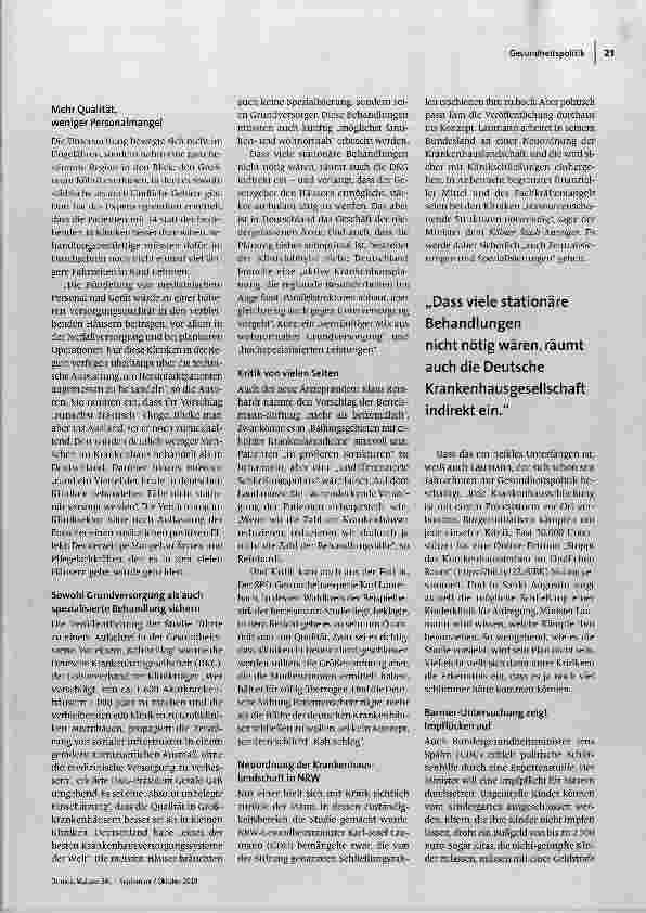 Vorschauseite 2: Ist weniger mehr?