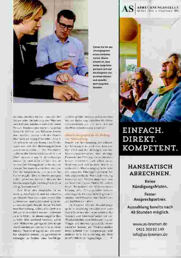 Vorschauseite 4: Im Gespräch bleiben