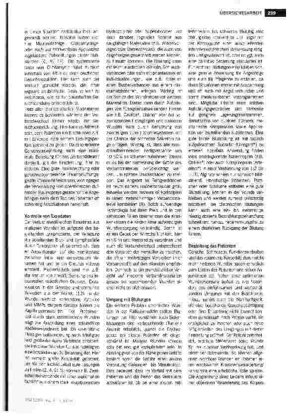 Vorschauseite 4: Umgang mit malignen Wunden in der Palliativmedizin