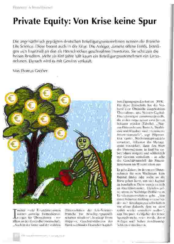 Vorschauseite 1: Private Equity: Von Krise keine Spur