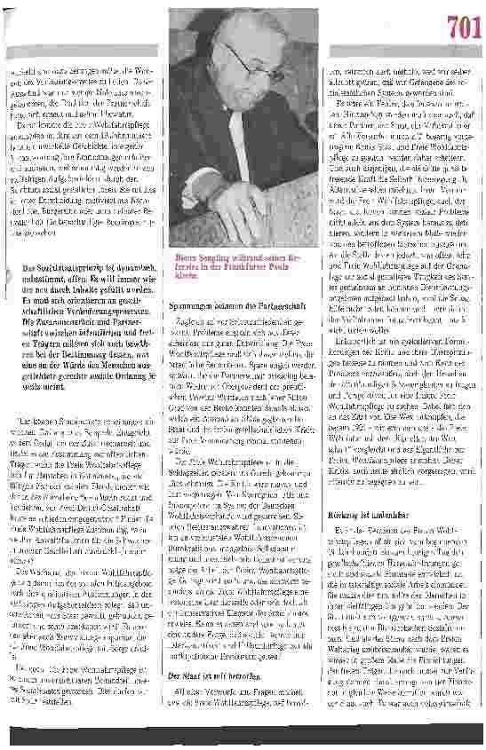 Vorschauseite 3: Freie Wohlfahrt - Gefangene des Sozialstaates? Die Gewährung von Rechtsansprüchen verdrängt ehrenamtliches Element