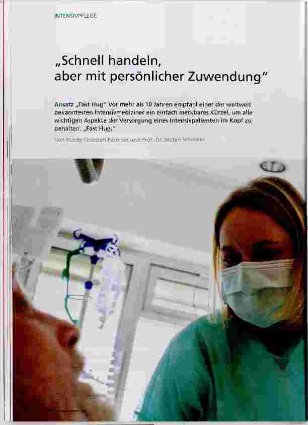Vorschauseite 1: Schnell handeln, aber mit persönlicher Zuwendung