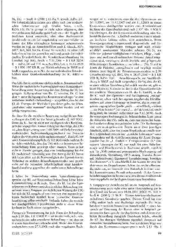 Vorschauseite 4: Medizinische Notwendigkeit der stationären Behandlung bei Fehlen einer positiven Empfehlung des G-BA in der vertragsärztlichen Versorgung