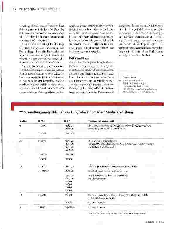 Vorschauseite 3: Diagnose: Lungenkrebs