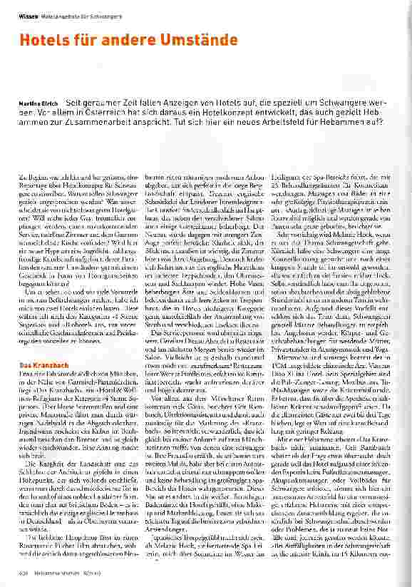 Vorschauseite 1: Hotels für andere Umstände