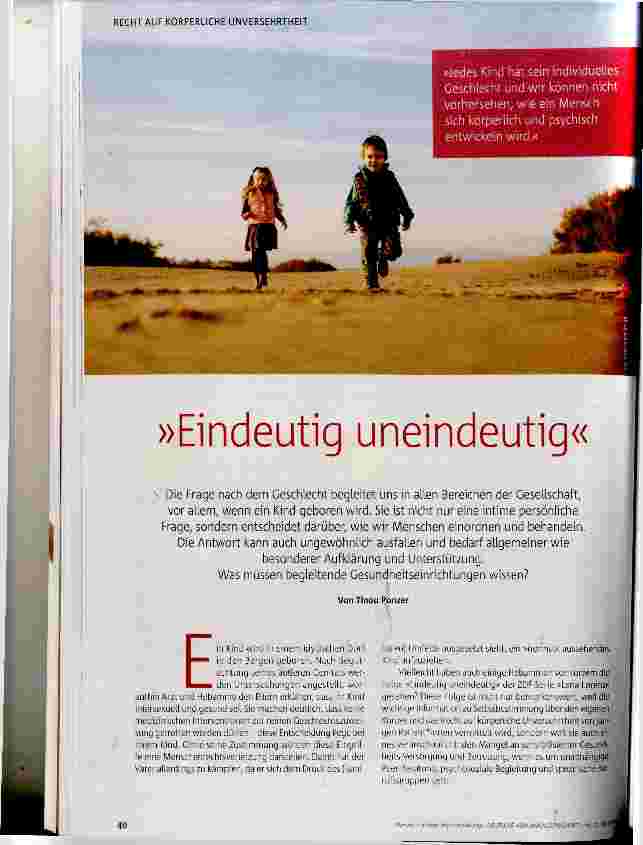 Vorschauseite 1: »Eindeutig uneindeutig«