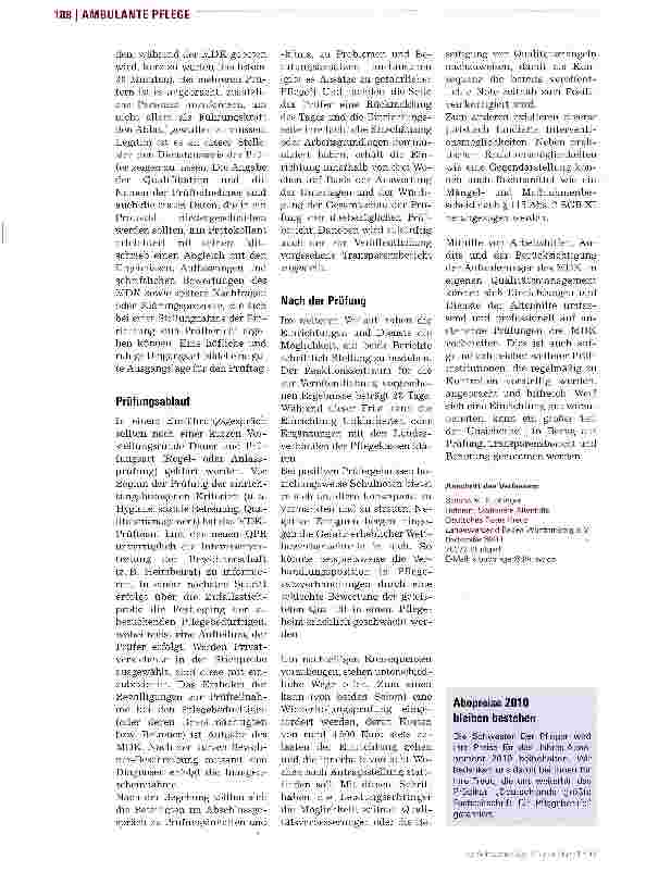 Vorschauseite 3: Der MDK-Prüfung den Schrecken nehmen