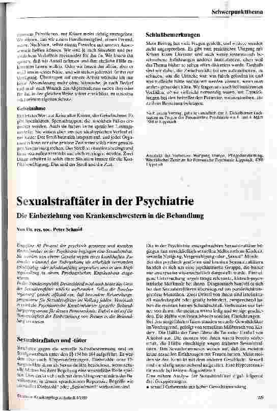 Vorschauseite 3: Krisen und Krisenintervention im Maßregelvollzug
