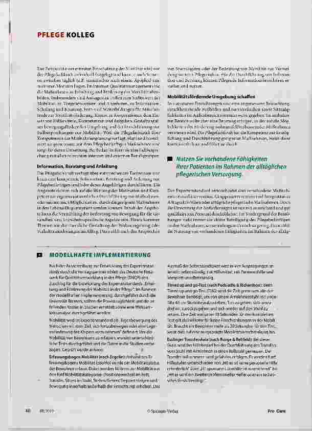 Vorschauseite 2: Mobilität fördern durch Alltagsaktivitäten