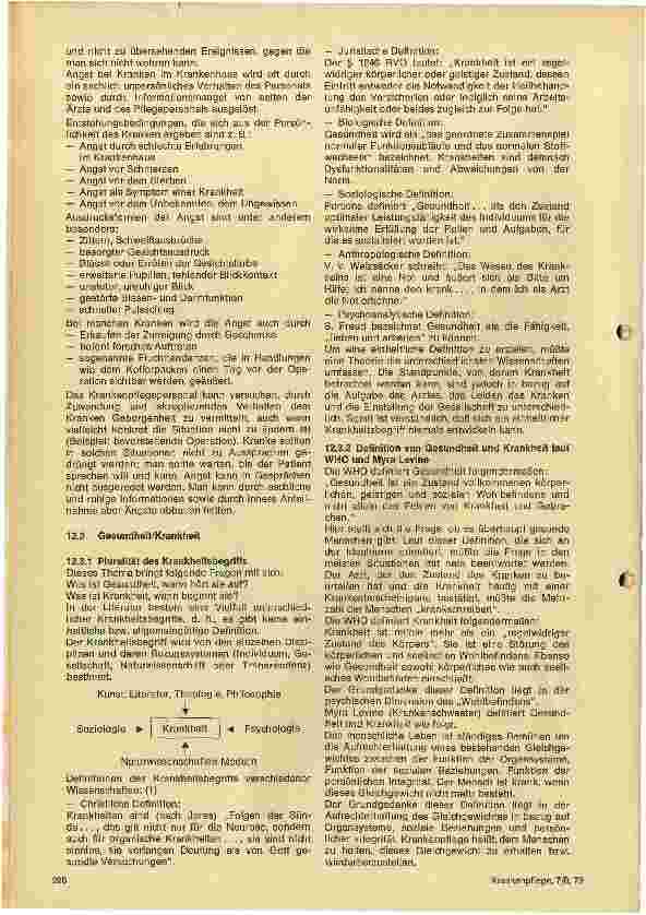 Vorschauseite 4: Zielorientierte Planung eines sechswöchigen Einführungsblocks in der Krankenpflegeausbildung (Teil III)