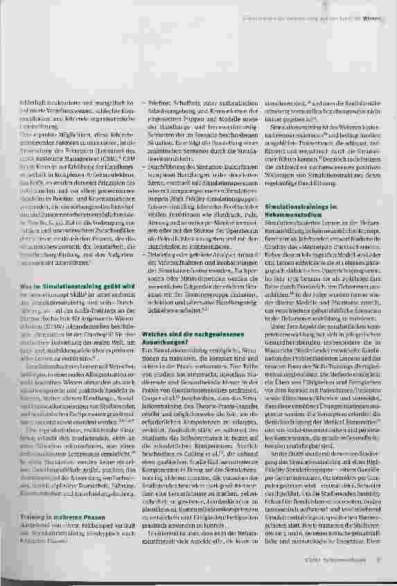 Vorschauseite 2: Was bringt simulationsbasiertes Lernen für die praktische Hebammentätigkeit?