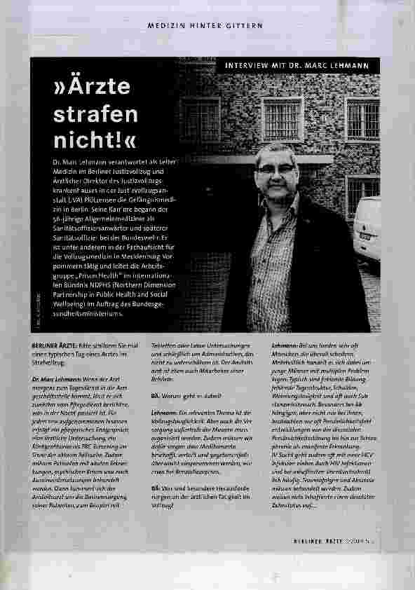 Vorschauseite 1: Ärzte strafen nicht!