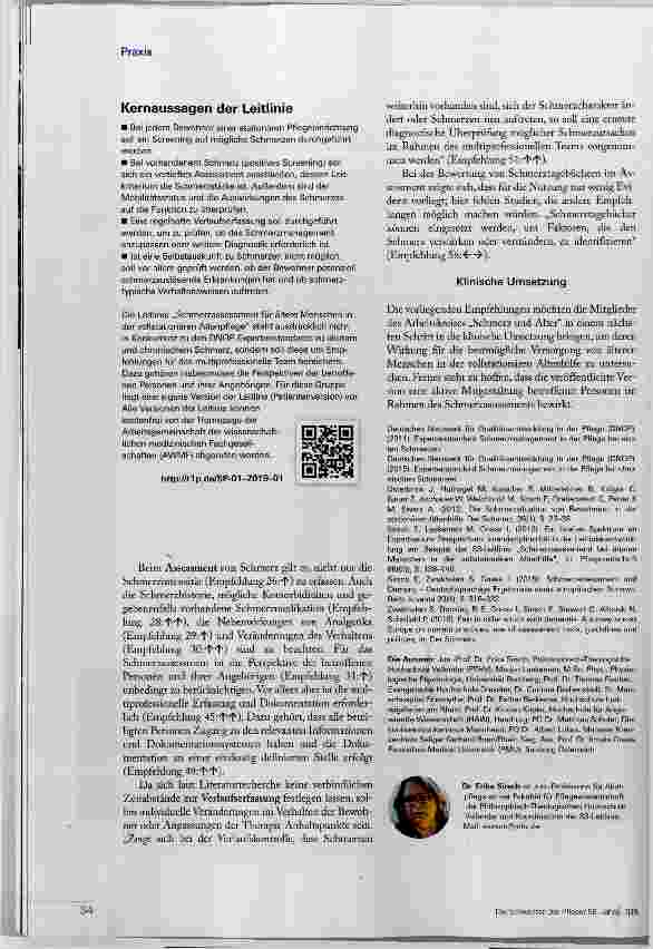 Vorschauseite 5: Schmerz erkennen und beurteilen