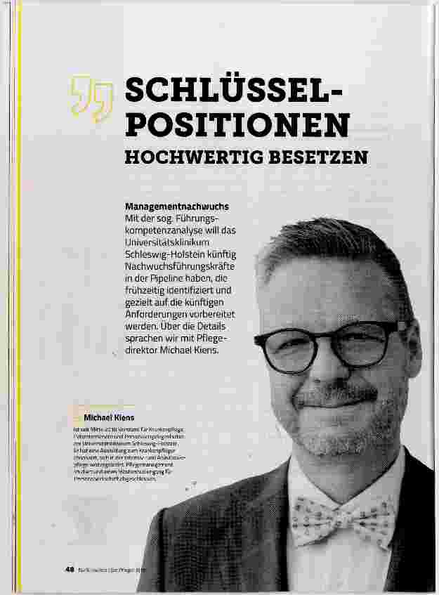 Vorschauseite 1: SCHLÜSSELPOSITIONEN HOCHWERTIG BESETZEN