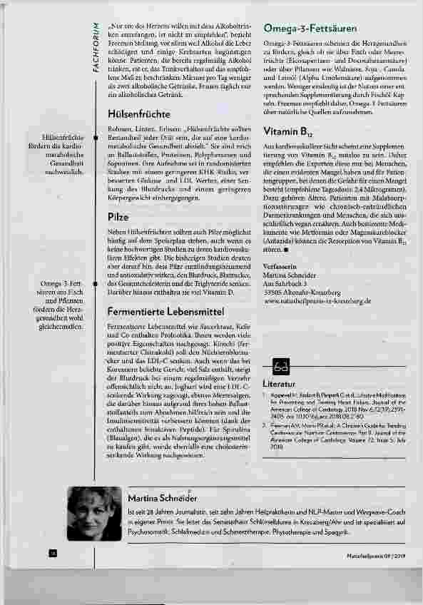 Vorschauseite 4: Auch der Lebensstil ist Herzenssache