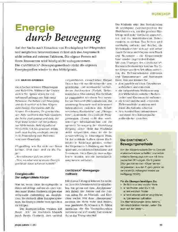 Vorschauseite 1: Energie durch Bewegung