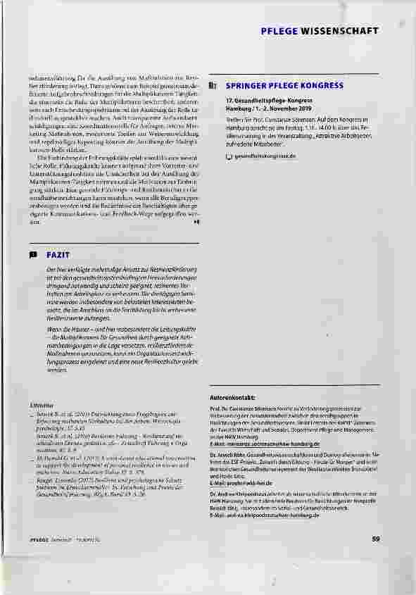 Vorschauseite 4: Was bringen ResMienztrainings?