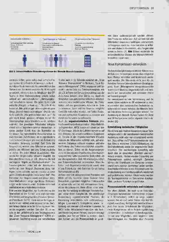 Vorschauseite 4: Human Factors im OP