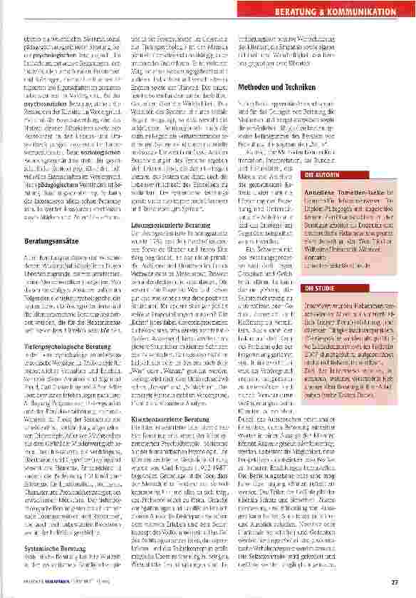 Vorschauseite 2: Beratung in der Hebammenarbeit -Theorie und Alltag