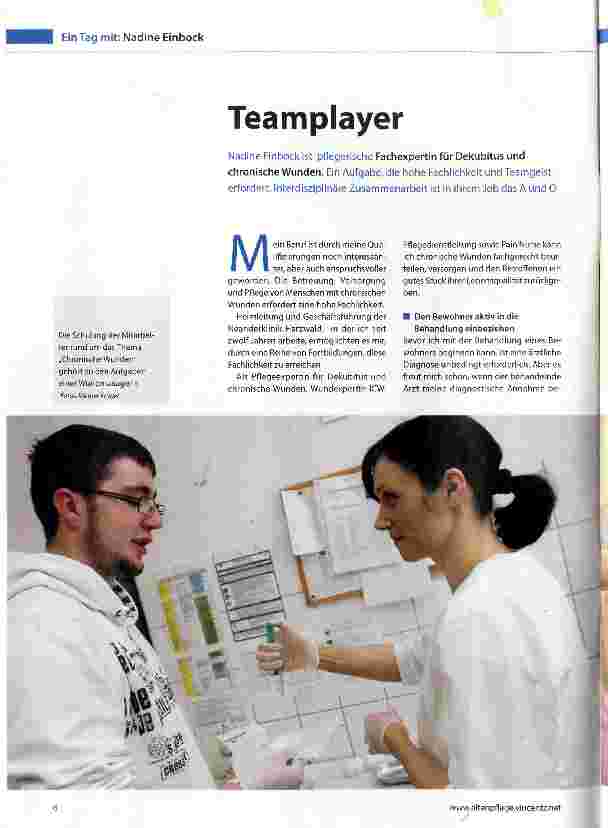 Vorschauseite 1: Teamplayer