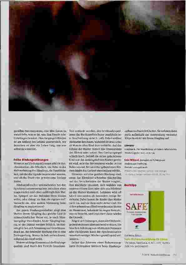 Vorschauseite 3: Das Zusammenspiel von Neurobiologie und Bindung