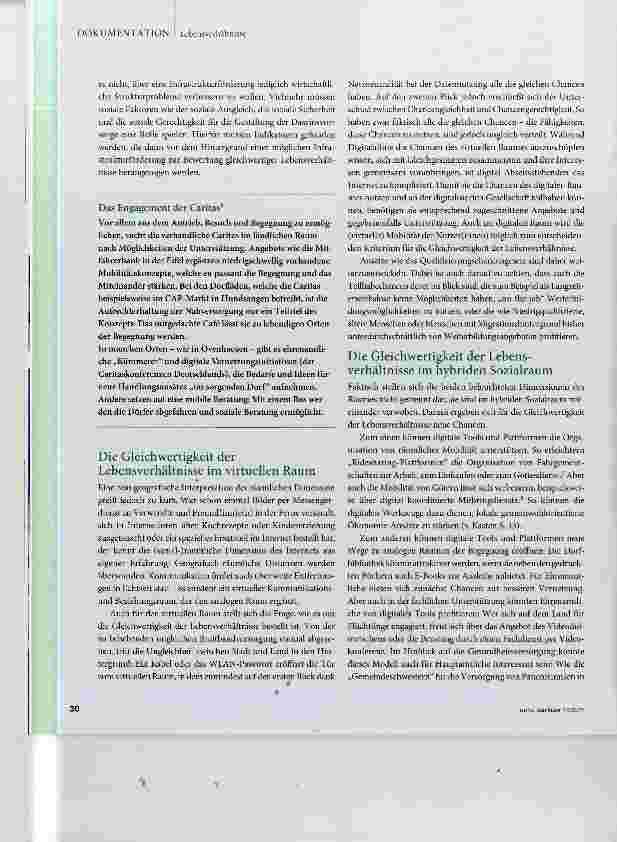 Vorschauseite 2: Sozial braucht digital - für gleichwertige Lebensverhältnisse