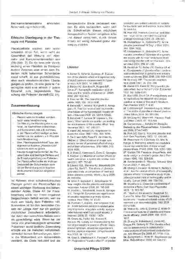 Vorschauseite 4: Wie(so) wirkt Placebo (nicht)?