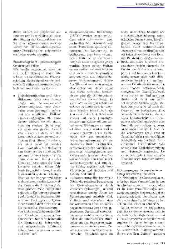Vorschauseite 6: Wirksames Risikomanagement in Unternehmen der GKV (Teil 2)