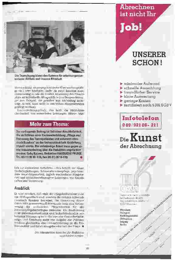 Vorschauseite 5: AIDS-Patienten in der Pflege Möglichkeiten und Grenzen ambulanter Betreuung