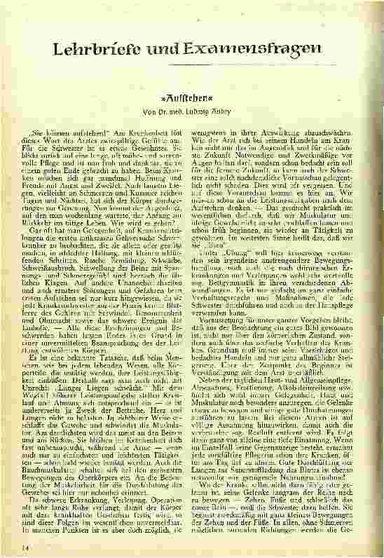Vorschauseite 1: Aufstehen