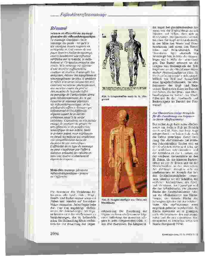 Vorschauseite 2: Wissenschaft und Wirksamkeit der sogenannten Fußsohlenreflexmassage