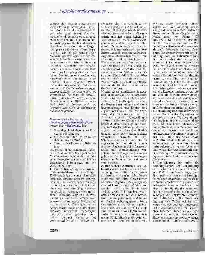 Vorschauseite 6: Wissenschaft und Wirksamkeit der sogenannten Fußsohlenreflexmassage