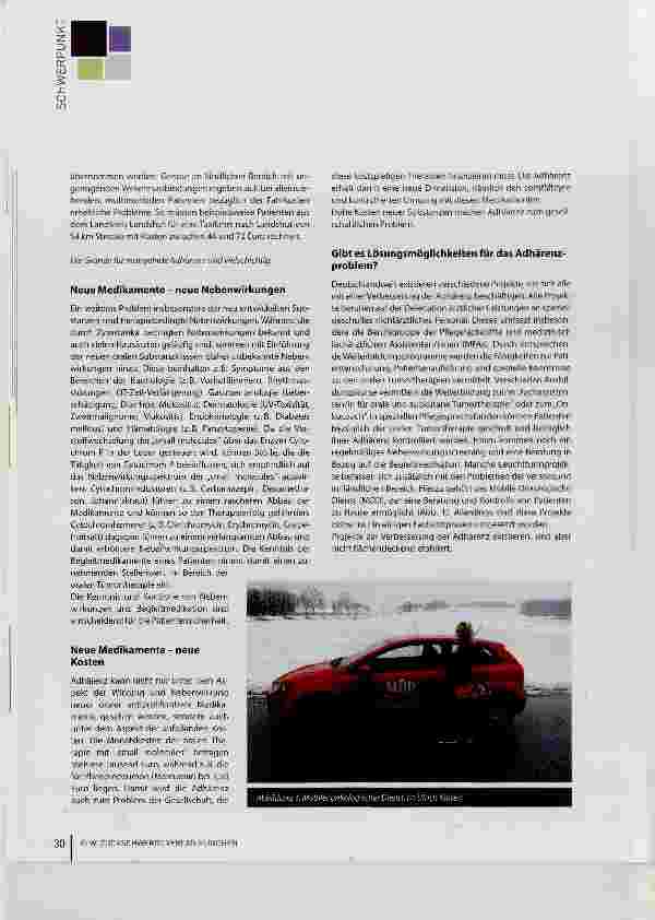 Vorschauseite 3: Patientensicherheit und Patientenadhärenz: heute aktuell in Zukunft aktuell