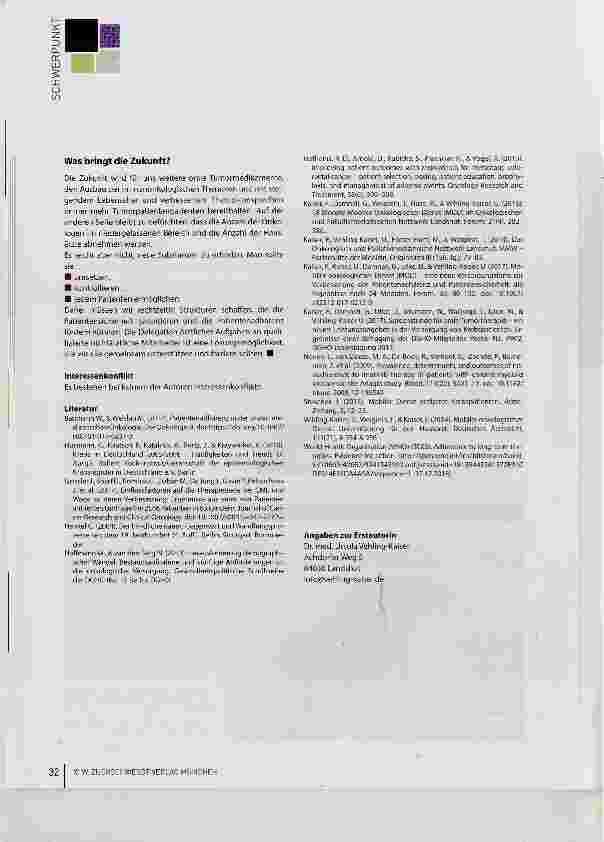 Vorschauseite 5: Patientensicherheit und Patientenadhärenz: heute aktuell in Zukunft aktuell