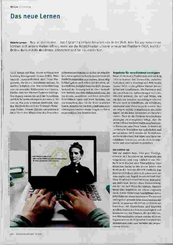 Vorschauseite 1: Das neue Lernen