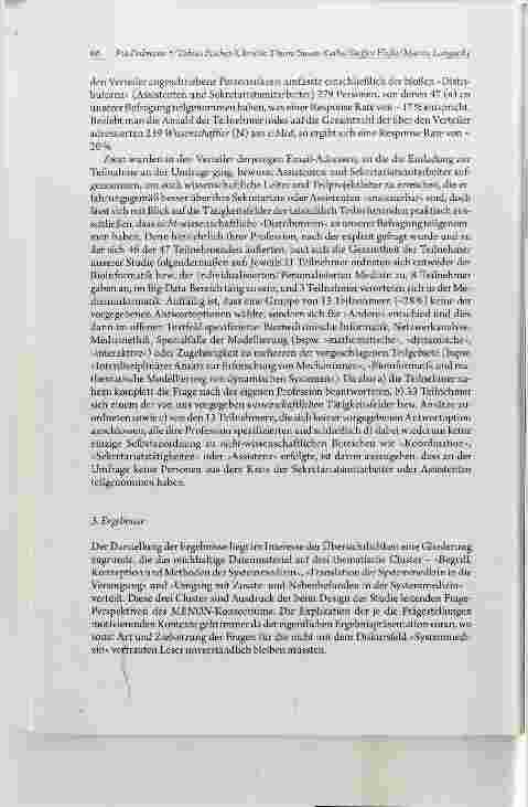 Vorschauseite 4: AUS DER FORSCHUNG Translation der Systemmedizin Die Sicht von Experten