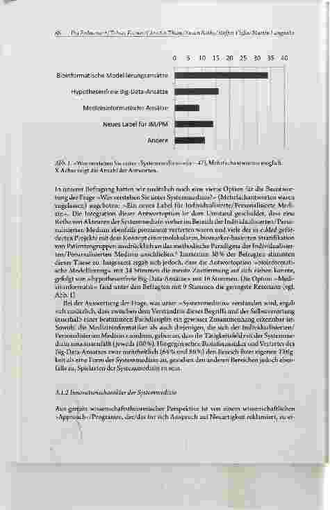 Vorschauseite 6: AUS DER FORSCHUNG Translation der Systemmedizin Die Sicht von Experten