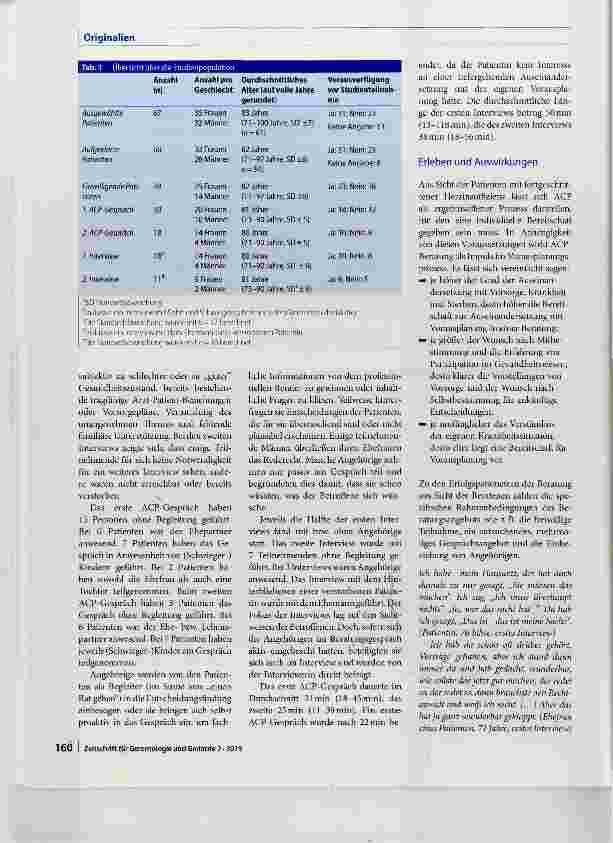 Vorschauseite 4: Advance Care Planning: Eine qualitative Untersuchung zur Patientenperspektive bei fortgeschrittener Herzinsuffizienz