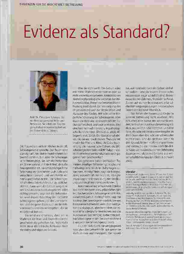Vorschauseite 1: Evidenz als Standard?