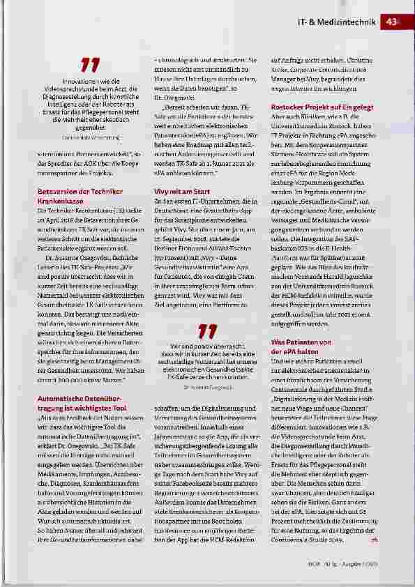 Vorschauseite 2: Die Zeit läuft bis zum Stichtag