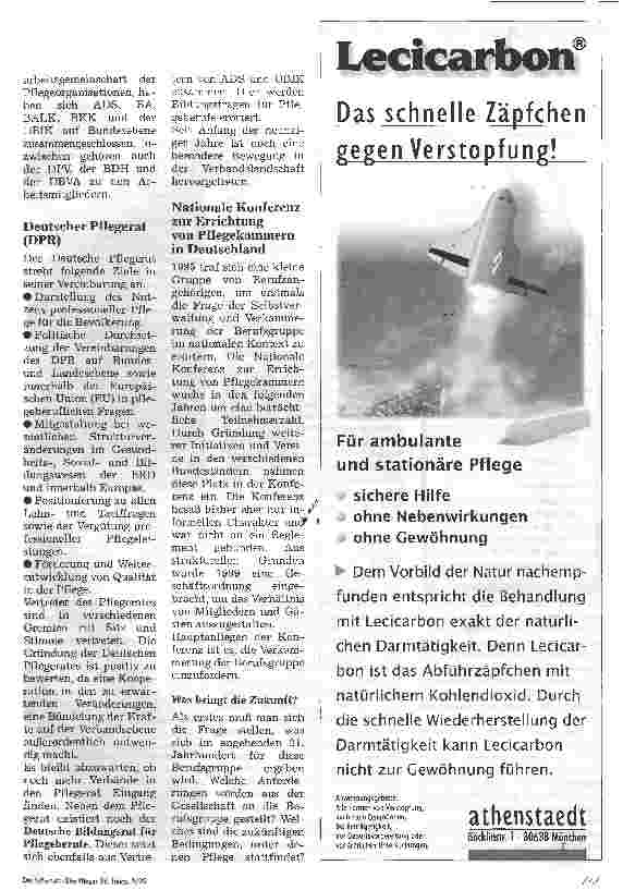 Vorschauseite 2: Selbstverwaltung der Pflegeberufe