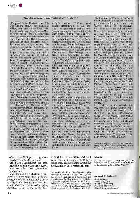 Vorschauseite 5: Schweigen verschlimmert Psychotraumata nach einem erschütternden Ereignis