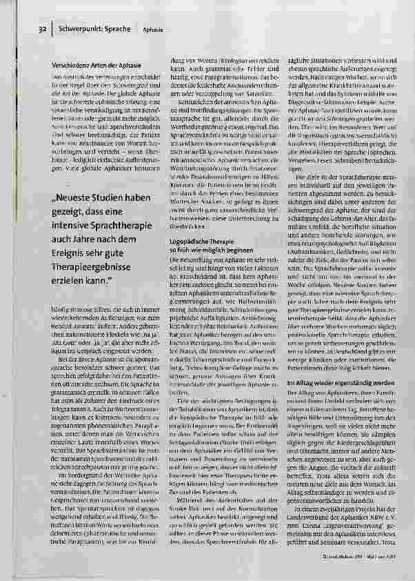 Vorschauseite 2: Wenn plötzlich die Worte fehlen