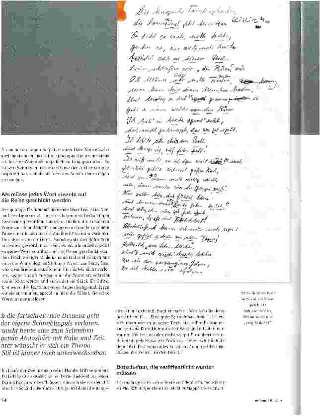 Vorschauseite 3: Die wiederentdeckte Kunst des Schreibens