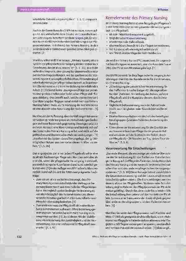 Vorschauseite 2: Professionelle Pflege von suizidalen Menschen - Primary Nursing nach Manthey