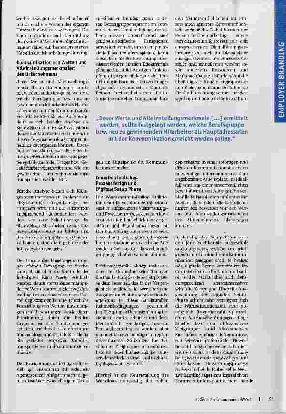 Vorschauseite 2: Verdrängungswettbewerb um Fachkräfte
