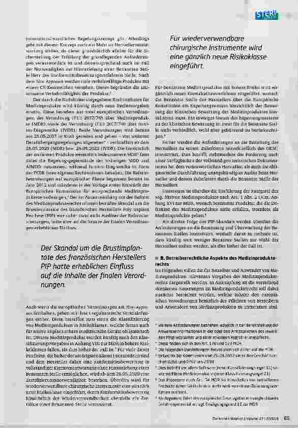 Vorschauseite 2: Medizinprodukterecht für Betreiber