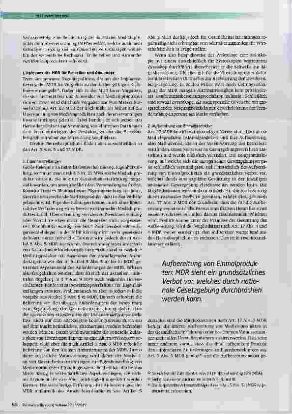 Vorschauseite 3: Medizinprodukterecht für Betreiber