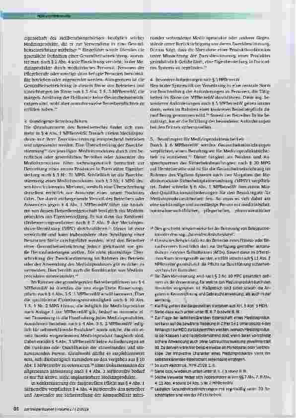Vorschauseite 5: Medizinprodukterecht für Betreiber
