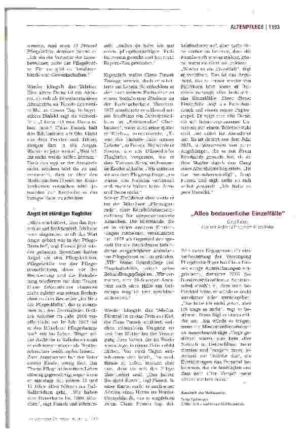 Vorschauseite 2: Ich hätte so gern Unrecht